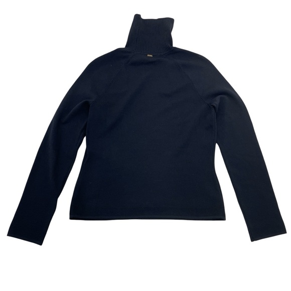 St. John Knit Turtleneck Sweater XS Black - Picture 9 of 16